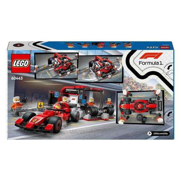 LEGO CITY F1 PITSTOP VE EKİBİ