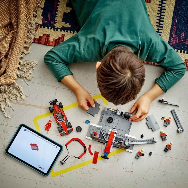 LEGO CITY F1 PITSTOP VE EKİBİ