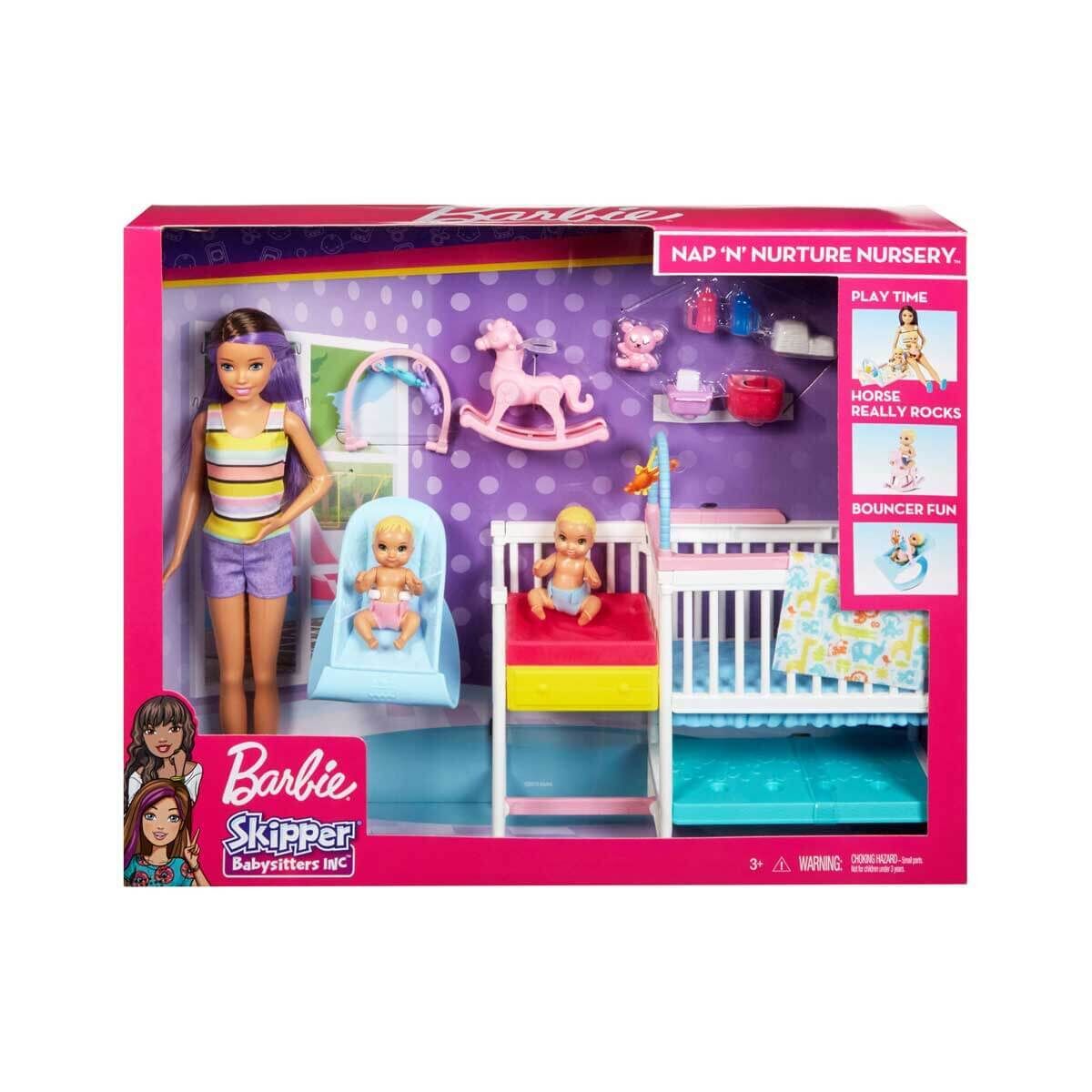 BARBİE BEBEK BAKICISI OYUN SETİ