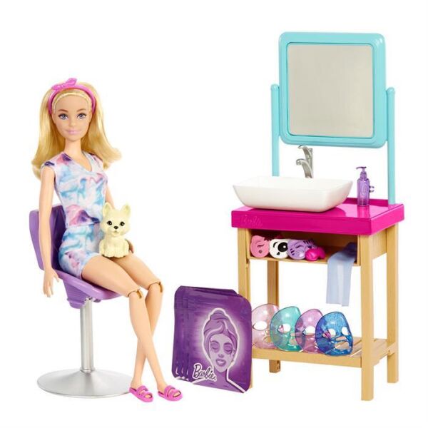 BARBİE MODA IŞILTILI DOLU SPA GÜNÜ