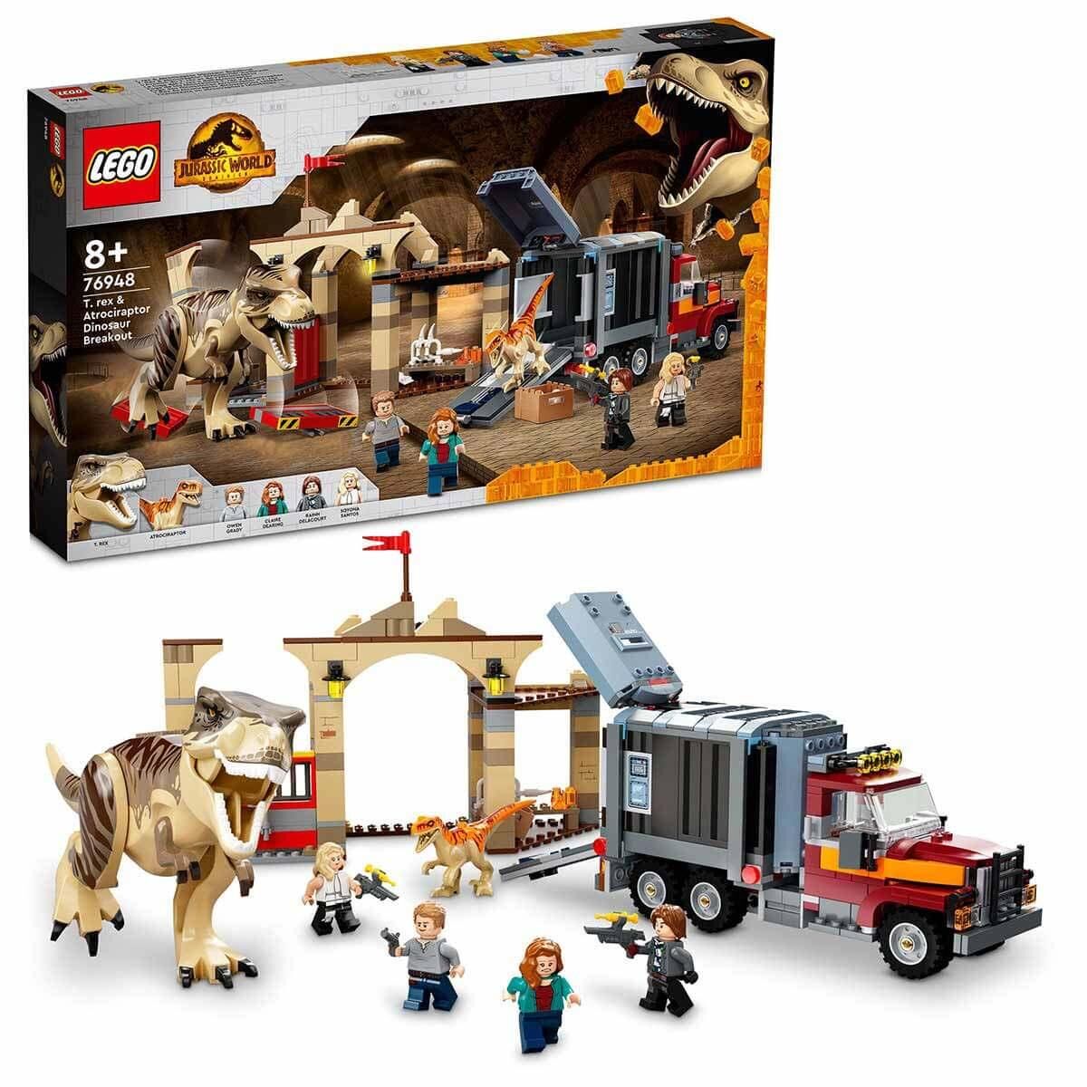 LEGO JURASSİC WORLD T REX KAÇIŞ