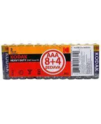 KODAK SHRİNK ÇİNKO KARBON İNCE PİL