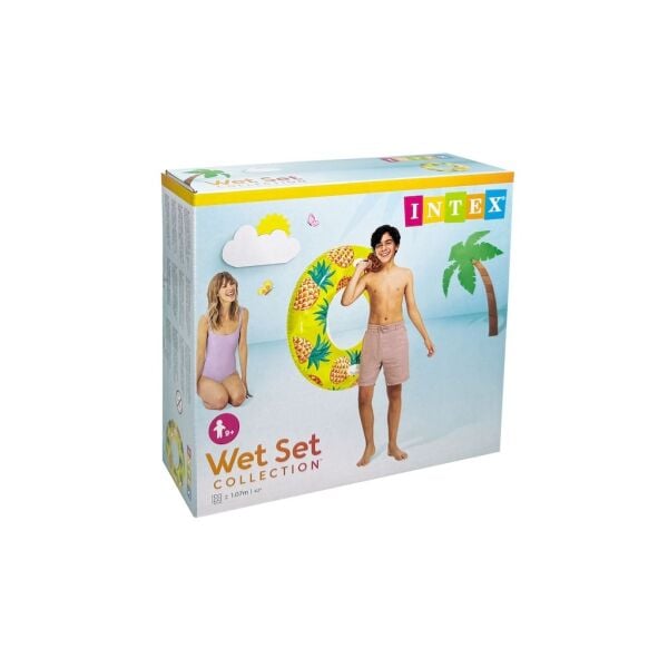 INTEX TROPİKAL MEYVE DESENLİ SİMİT 107 CM