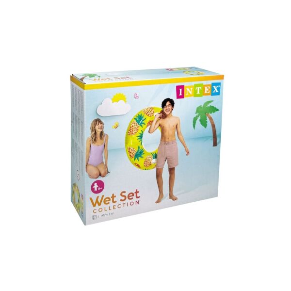 INTEX TROPİKAL MEYVE DESENLİ SİMİT 107 CM