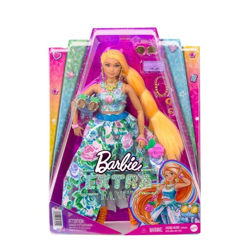 BARBİE EXTRA ÇİÇEK KOSTÜMLÜ BEBEK