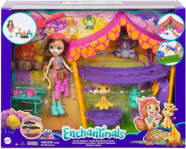 ENCHANTIMALS KAMP EĞLENCESİ OYUN SETİ