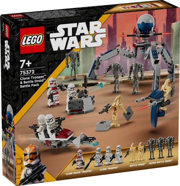 LEGO STAR WARS KLON TROOPER VE SAVAŞ DROİDİ SAVAŞ PAKETİ