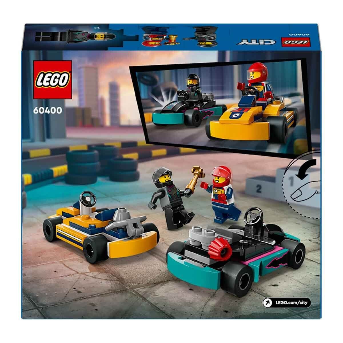 LEGO CİTY GO KARTLAR VE SÜRÜCÜLER