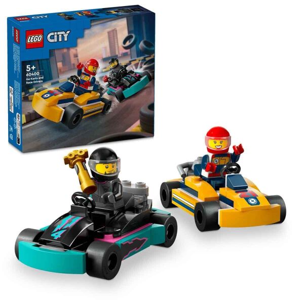LEGO CİTY GO KARTLAR VE SÜRÜCÜLER