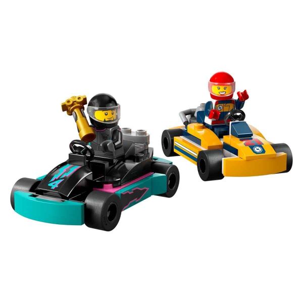 LEGO CİTY GO KARTLAR VE SÜRÜCÜLER