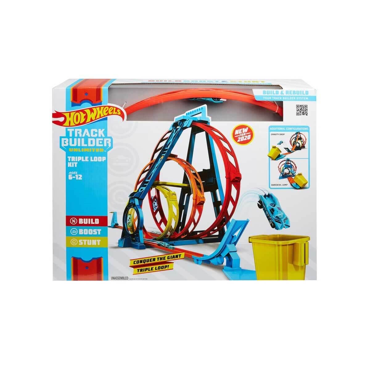 HW TRACK BUİLDER ÜÇLÜ ÇEMBER AKSİYONU SETİ