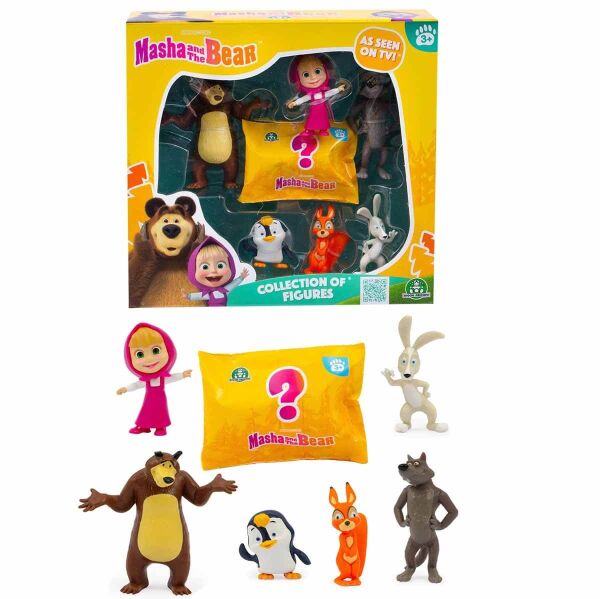 MASHA&KKOCA AYI FİGÜR SETİ