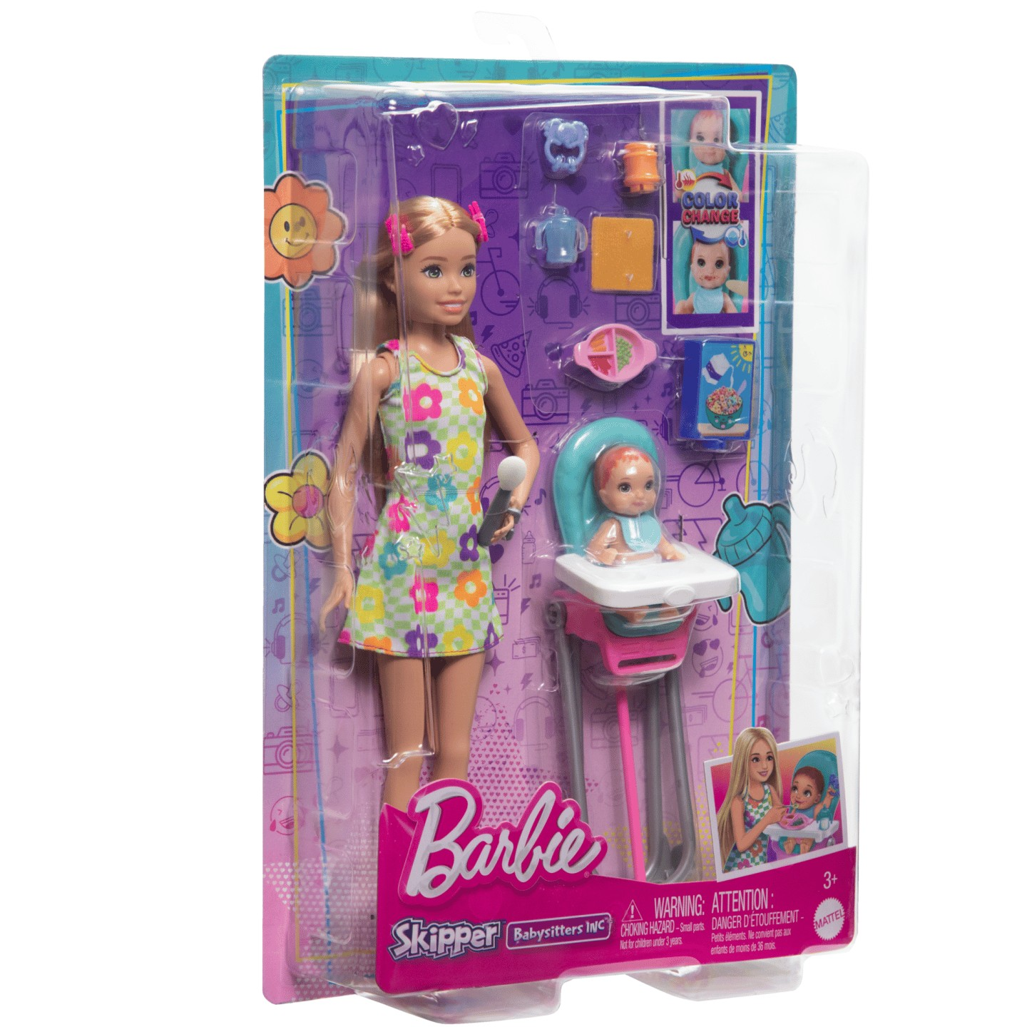 BARBİE AILE SKIPPER BEBEK BAKICISI