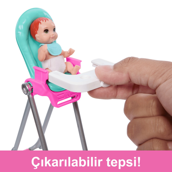 BARBİE AILE SKIPPER BEBEK BAKICISI