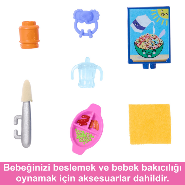 BARBİE AILE SKIPPER BEBEK BAKICISI