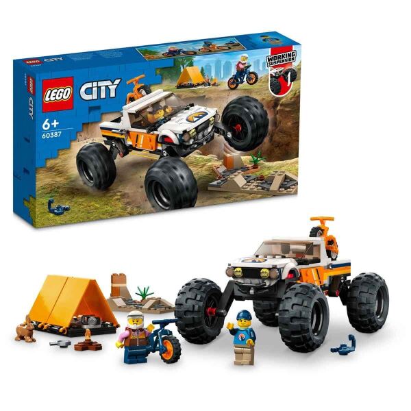 LEGO CİTY 4X4 ARAZİ ARACI MACERALARI