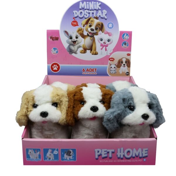 PELUŞ EVCİL KÖPEK SESLİ VE HAREKETLİ