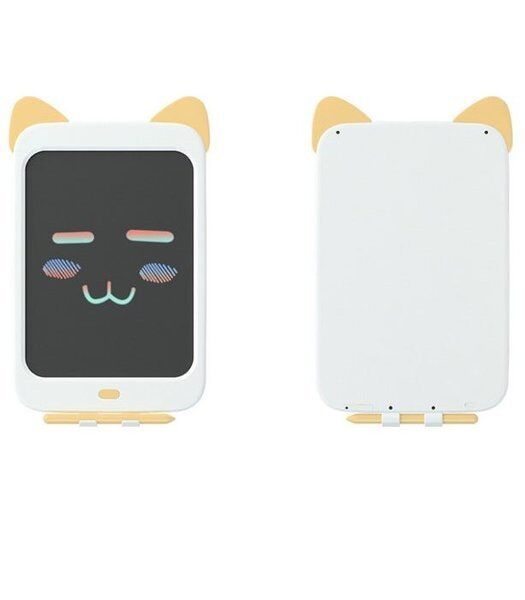 Sarı Kedi LCD Dijital Renkli Çizim Tableti